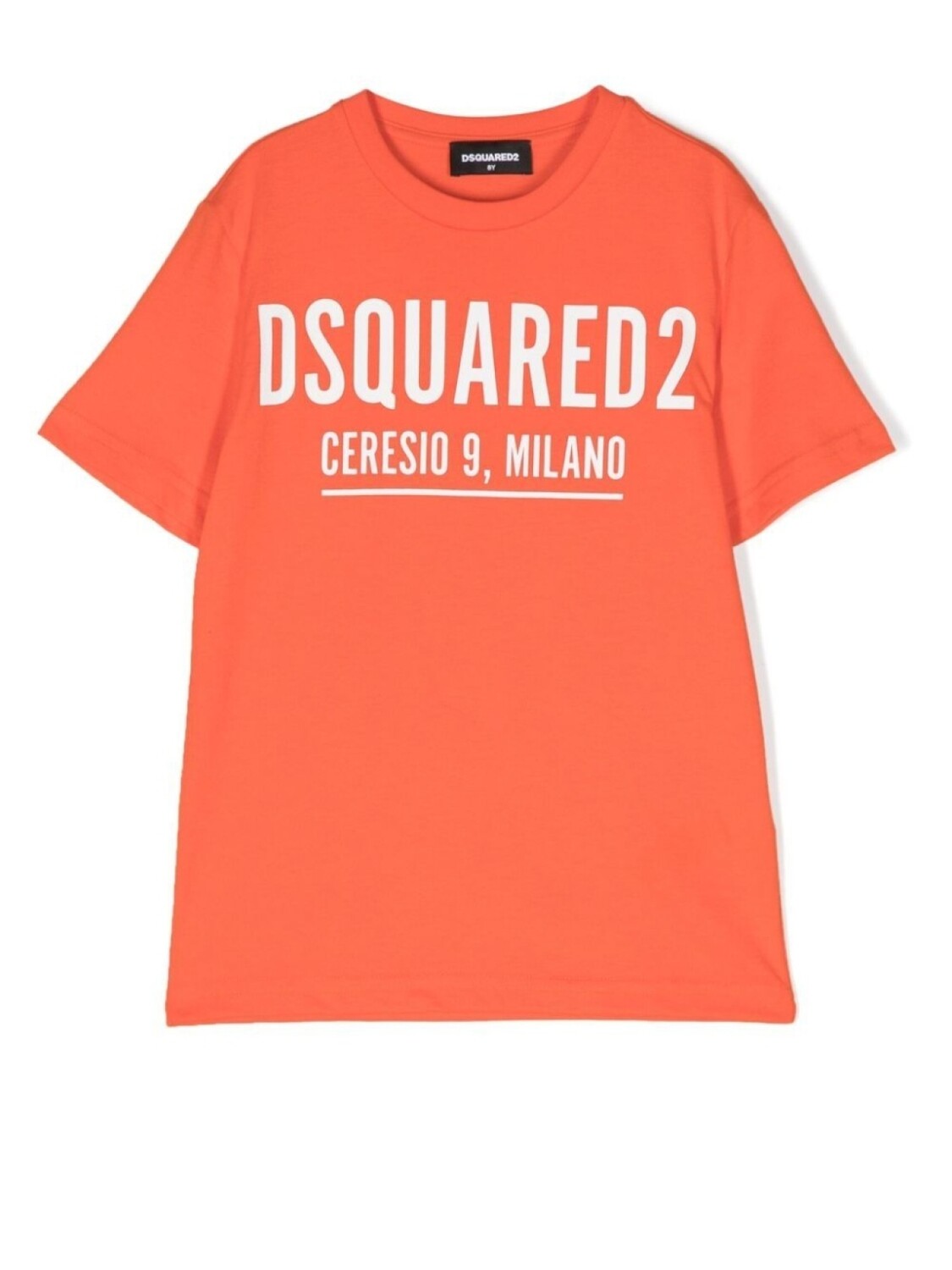 

DSQUARED2 KIDS футболка с логотипом, оранжевый