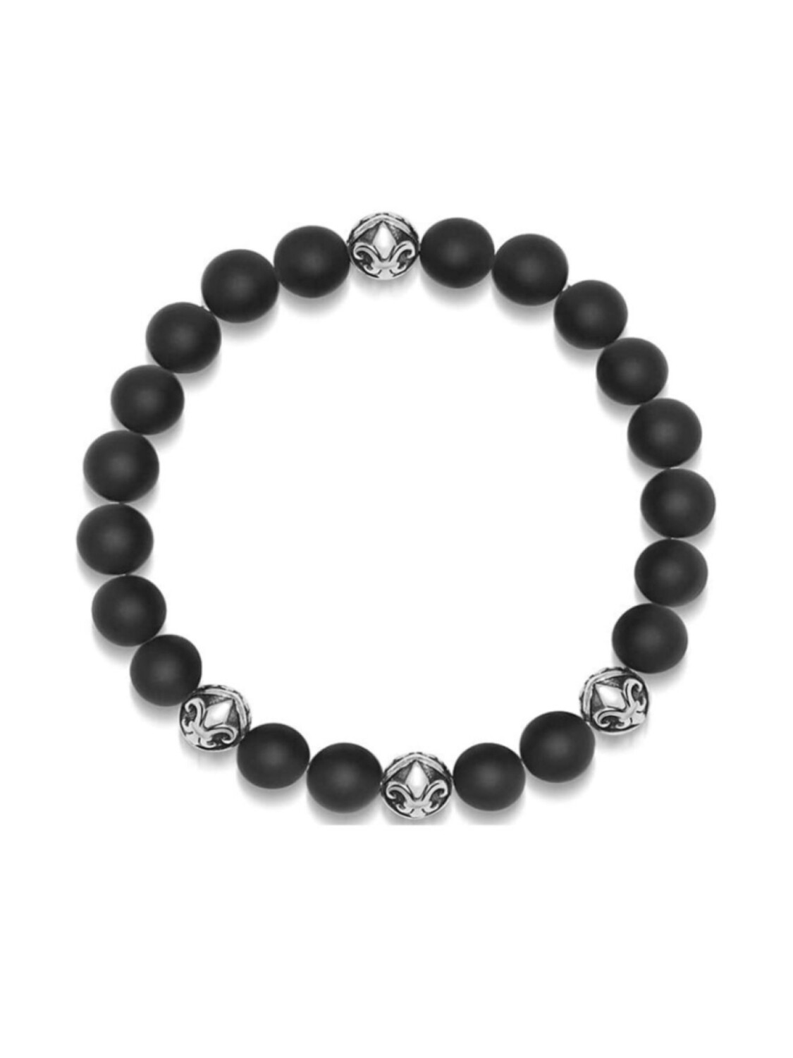 

Браслет из бисера Nialaya Jewelry, черный