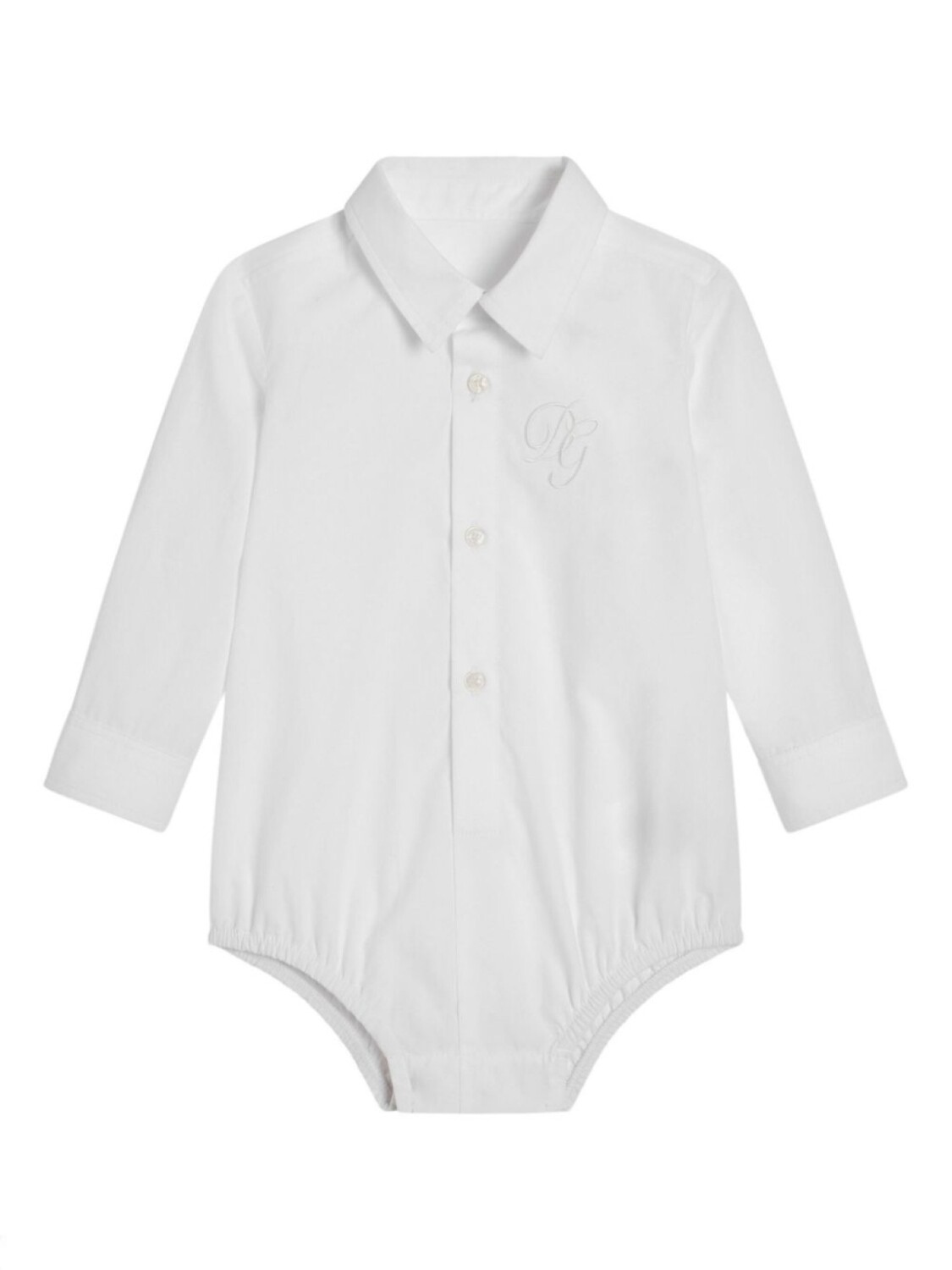 

Боди с вышивкой Dolce & Gabbana Kids, белый