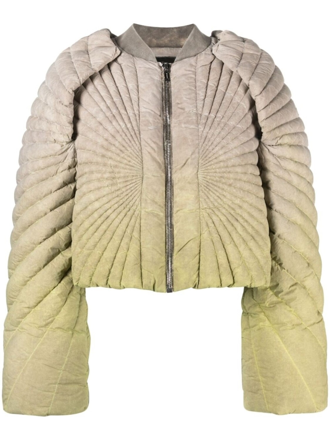 

Moncler укороченный пуховик Radiance Convertible, нейтральный цвет