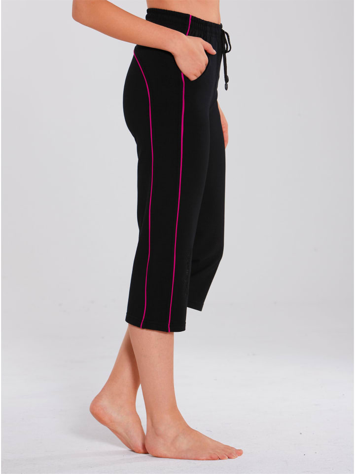 

WITT WEIDEN Черные и розовые спортивные брюки