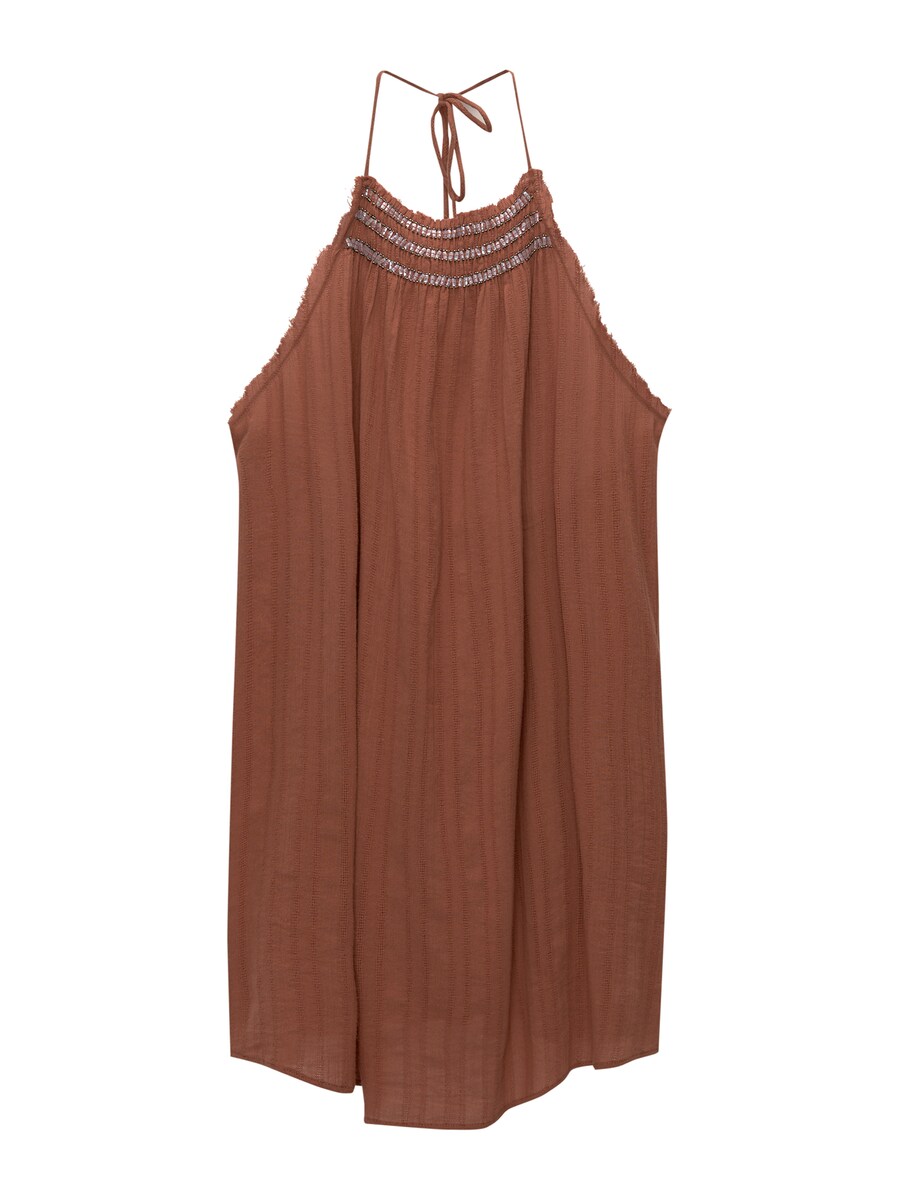 

Летнее платье Pull&Bear, коричневый