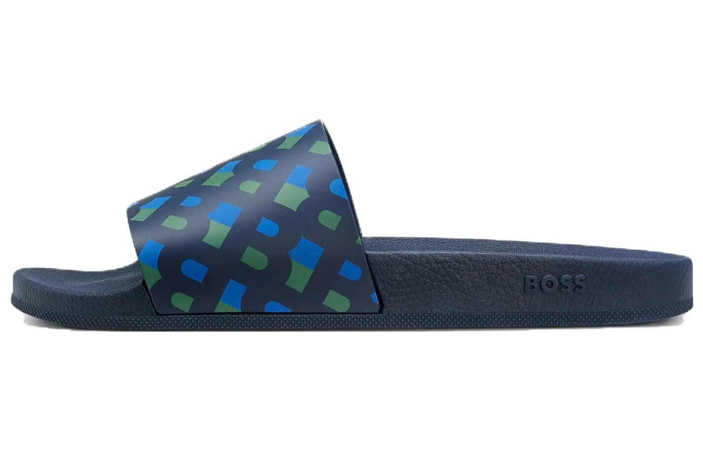 

Шлепанцы мужские синие Hugo Boss