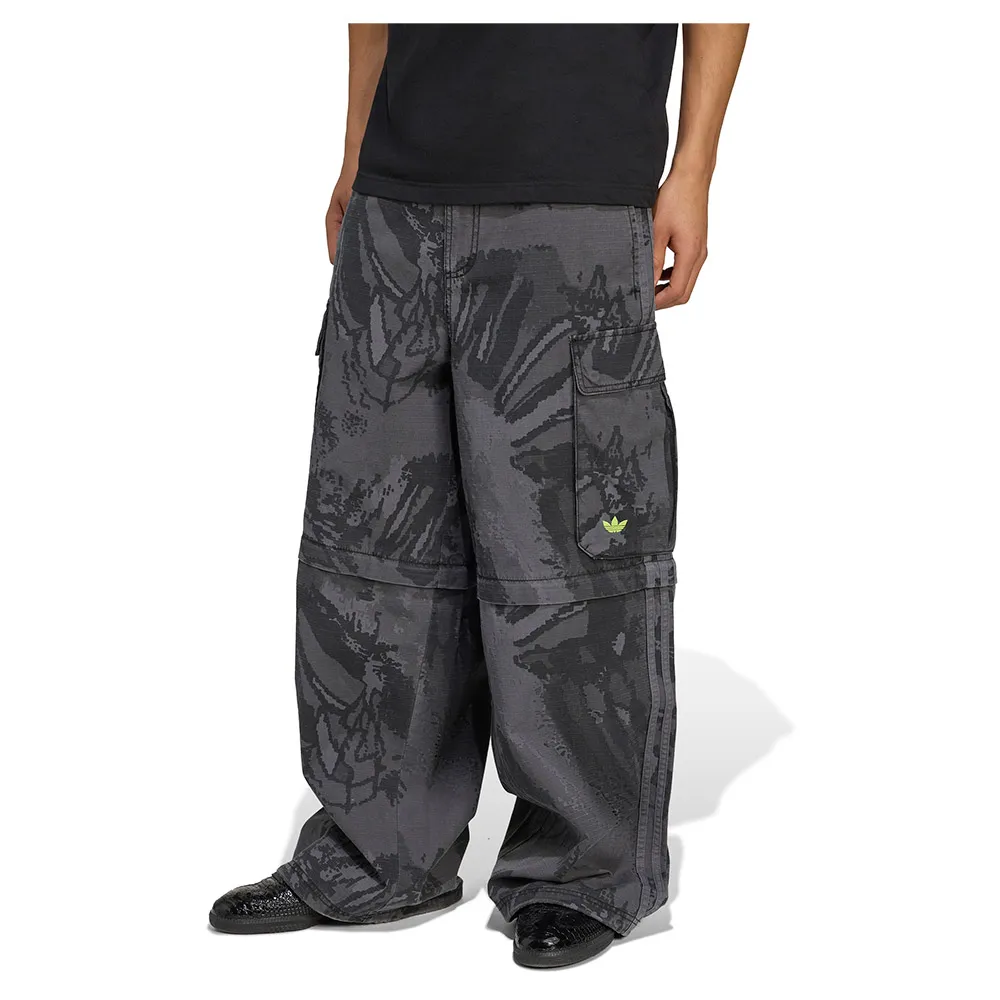 

Брюки карго adidas Originals Zip-Off, серый