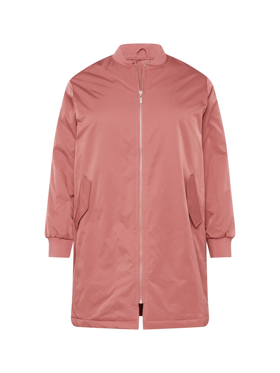 

Куртка межсезонная ABOUT YOU Curvy Meike, темно-розовый