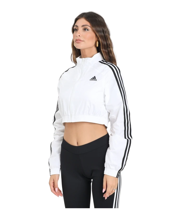 

Укороченный спортивный топ Team spirit dicolor Adidas Originals, белый