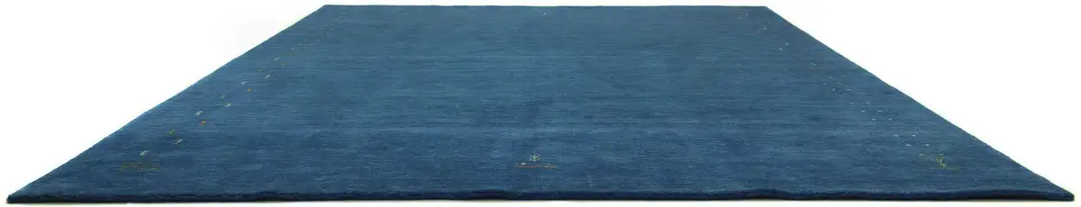

Ковер из шерсти Morgenland "GABBE FEIN FENTH ", прямоугольный, чистая новая шерсть, красочная кайма, гостиная 70х140 см, синий