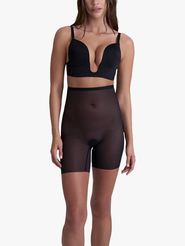 

Короткие шорты с высокой талией из тюля для коррекции фигуры Bye Bra, Black