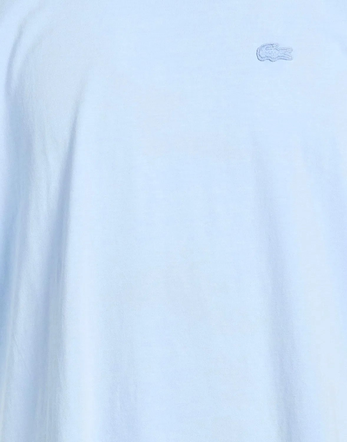Футболка LACOSTE голубая — фото 4