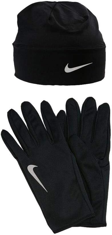

Комплект из мужской сухой шапки и перчаток Nike, Black/Silver