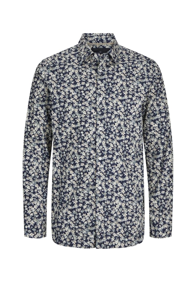 

Рубашка Leeds рубашка с длинными рукавами Jack & Jones, серый