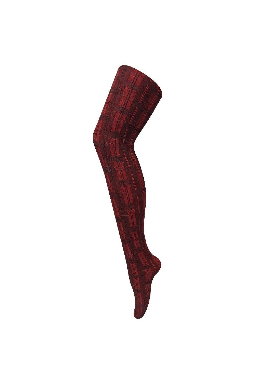

Модные колготки с цветным непрозрачным рисунком плотностью 80 ден — Skye Sock Snob, красный