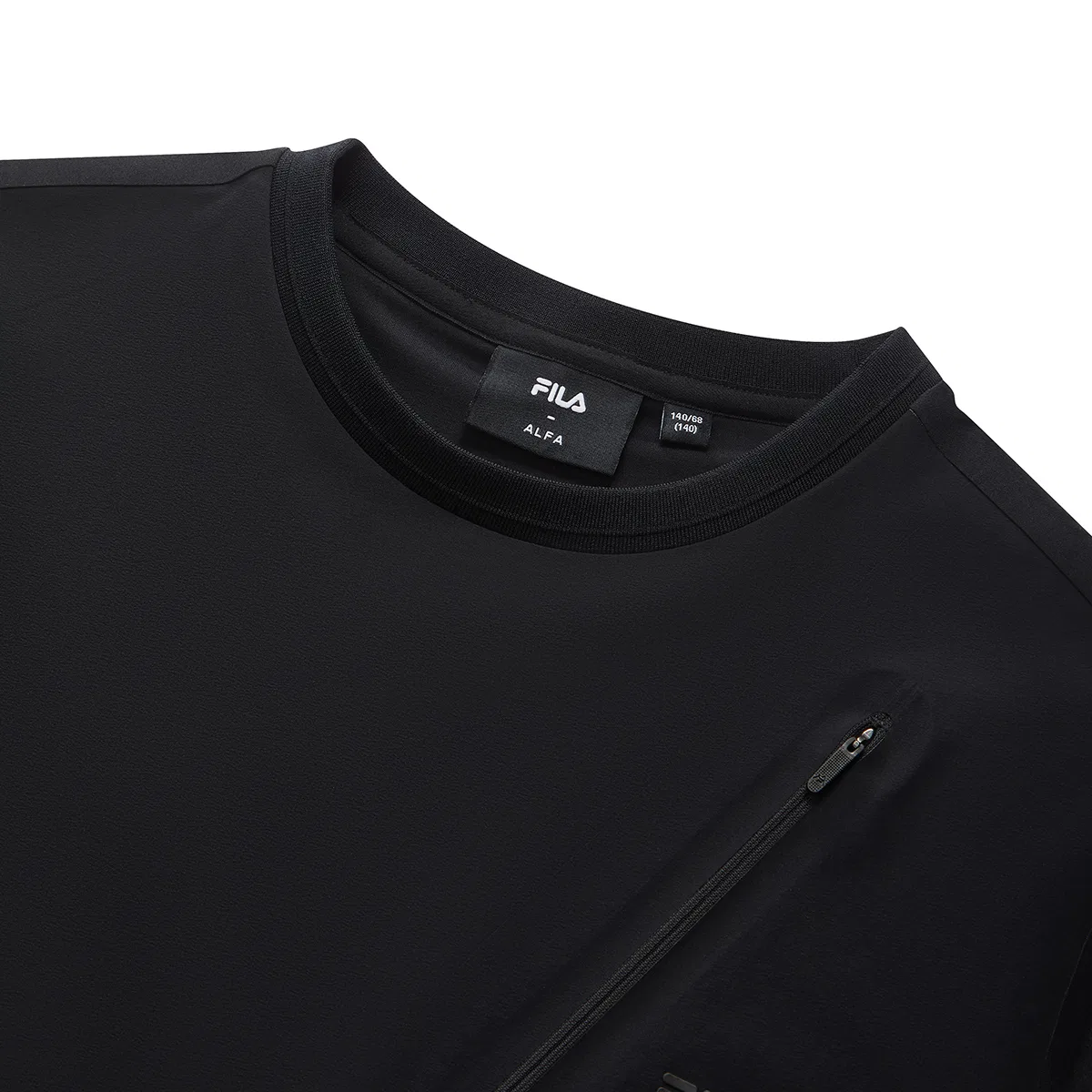 Футболка FILA KIDS Pitch Black — фото 4