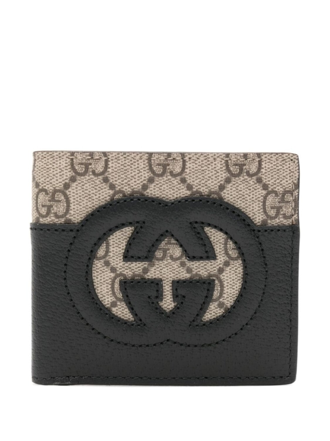 

Gucci кошелек с логотипом Interlocking G, черный