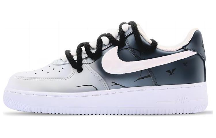 

Кроссовки Nike Air Force 1 Skateboard Shoes Men Low-Top Black/Gray White