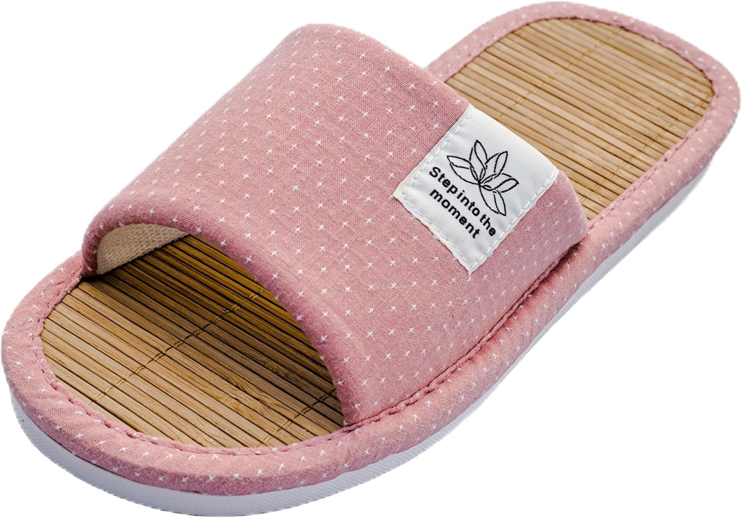

Zenley - японские домашние тапочки из бамбука для женщин и мужчин - органический мягкий хлопок для максимального комфорта, розовый