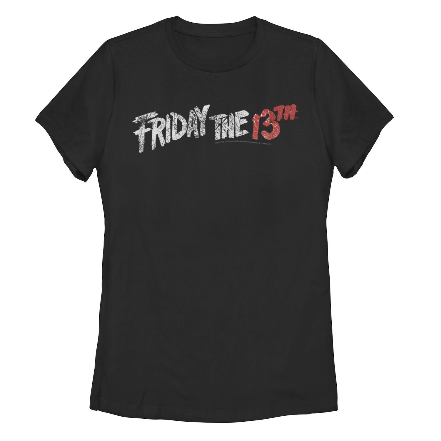 

Футболка с текстовым логотипом Friday The 13th для юниоров Licensed Character