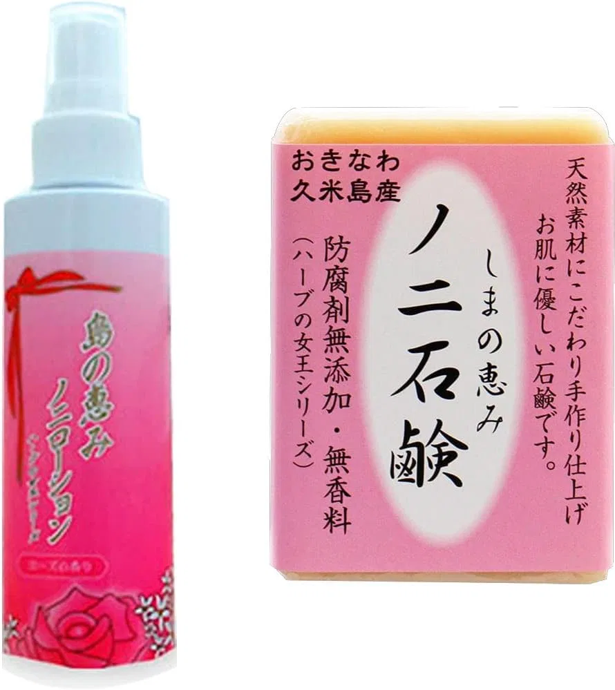Лосьон Kumejima Products Sales — Для лица Noni Lotion , x , мыло Noni Soap x, 150 мл