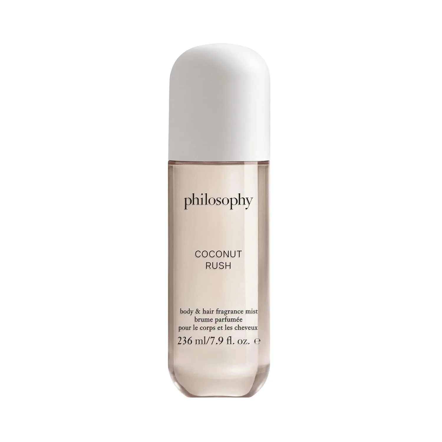 philosophy hair and body mists - долговечные ароматные туманы для женщин с полезными для кожи ингредиентами - увлажняют и освежают на 24 часа - варианты ароматов vanilla, pistachio и coconut