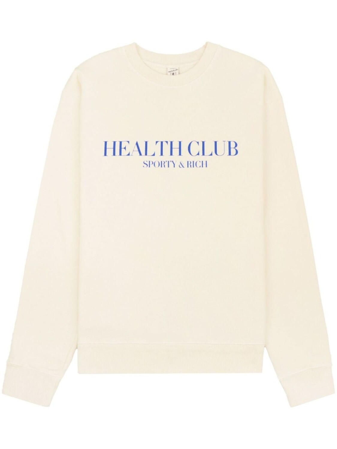 

Sporty & Rich толстовка Stay Hydrated Health Club, нейтральный цвет