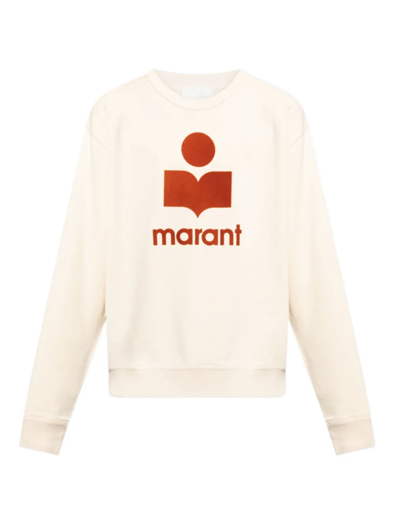 

Хлопковая толстовка с логотипом MARANT, нейтральный