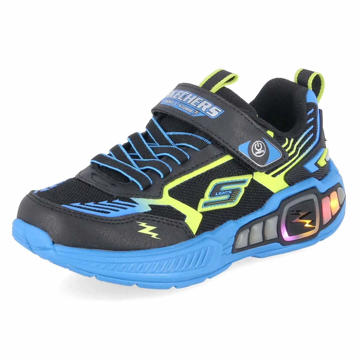 Кроссовки с подсветкой Skechers, черный — фото 2