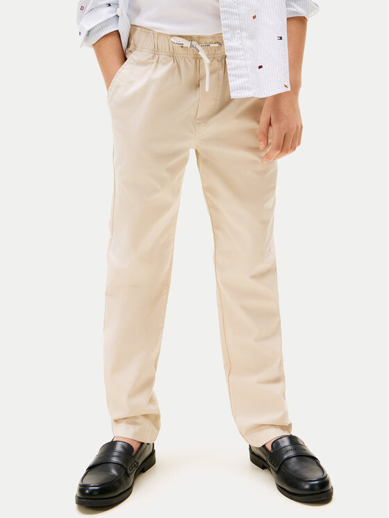 

Брюки прямого кроя KB0KB09764 Tommy Hilfiger, бежевый