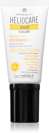 

Тонизирующий защитный гель spf 50+ Heliocare 360°, Beige 50 ml