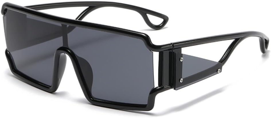 

Солнцезащитные очки в стиле стимпанк для женщин и мужчин, солнцезащитные очки в стиле панк с градиентным переходом цвета, женские очки с защитой от УФ-излучения UV400 LANGSER, 1