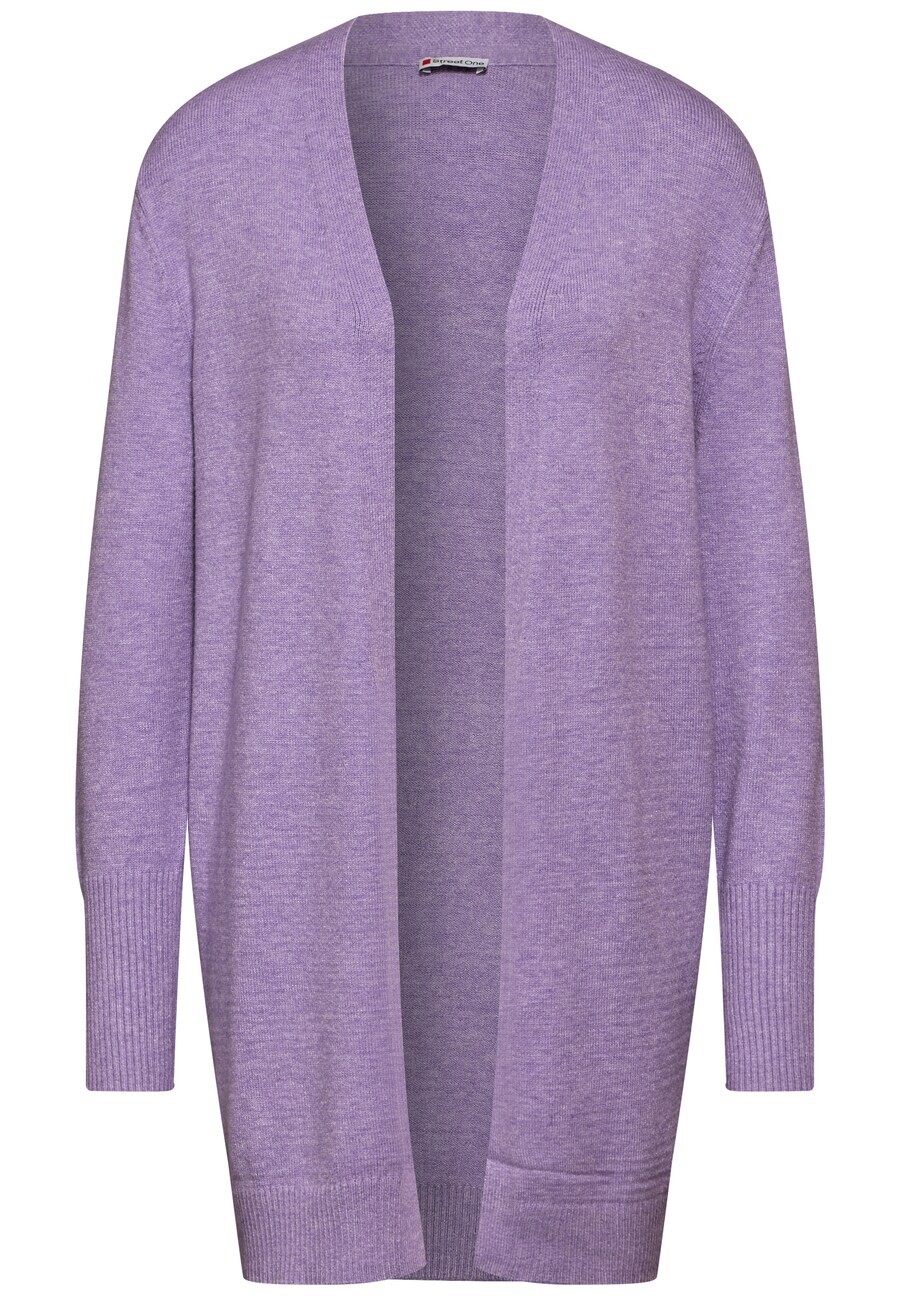 

Вязаный кардиган STREET ONE Knit Cardigan, цвет violet