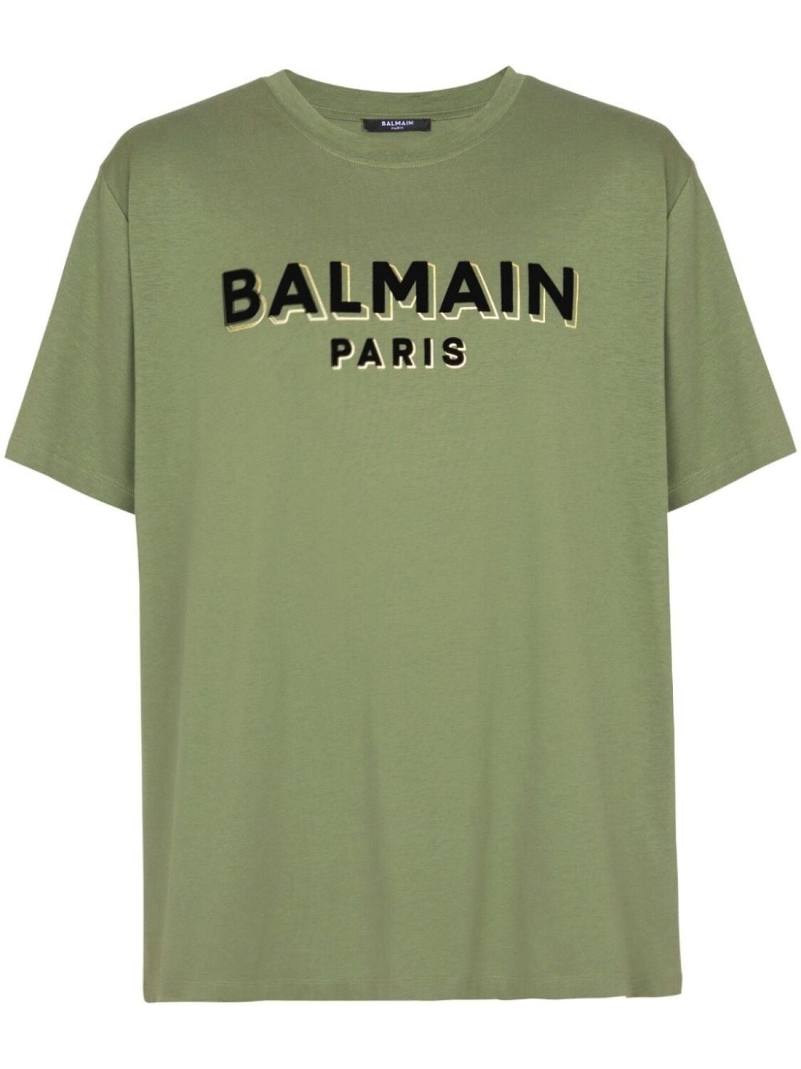 

Balmain футболка с логотипом, зеленый