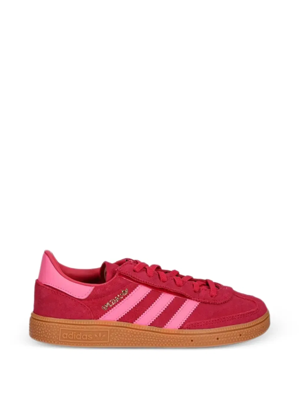 Кроссовки Handball Spezial на шнуровке Adidas Kids, розовый — фото 2