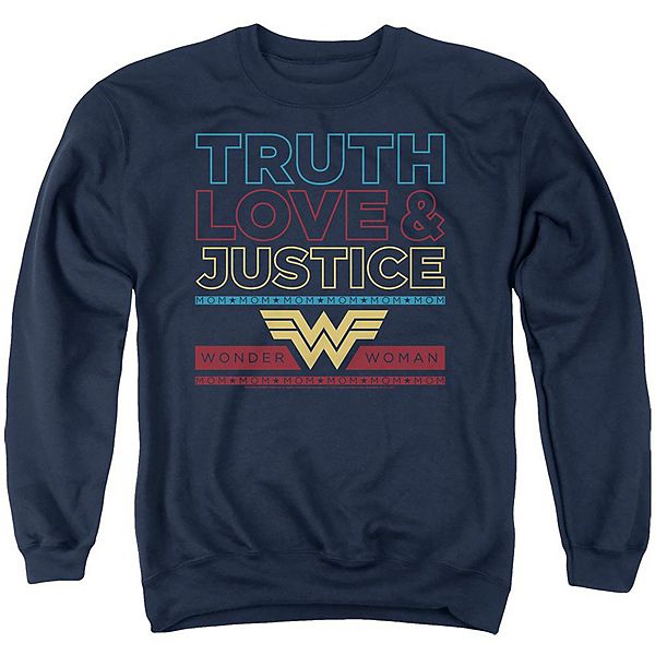 

Толстовка Wonder Woman 84 Truth Love Justice для взрослых Licensed Character