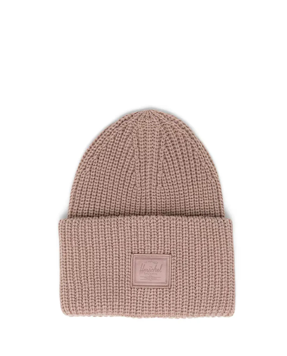 

Шапочка унисекс розового трикотажа Herschel, цвет Rosa