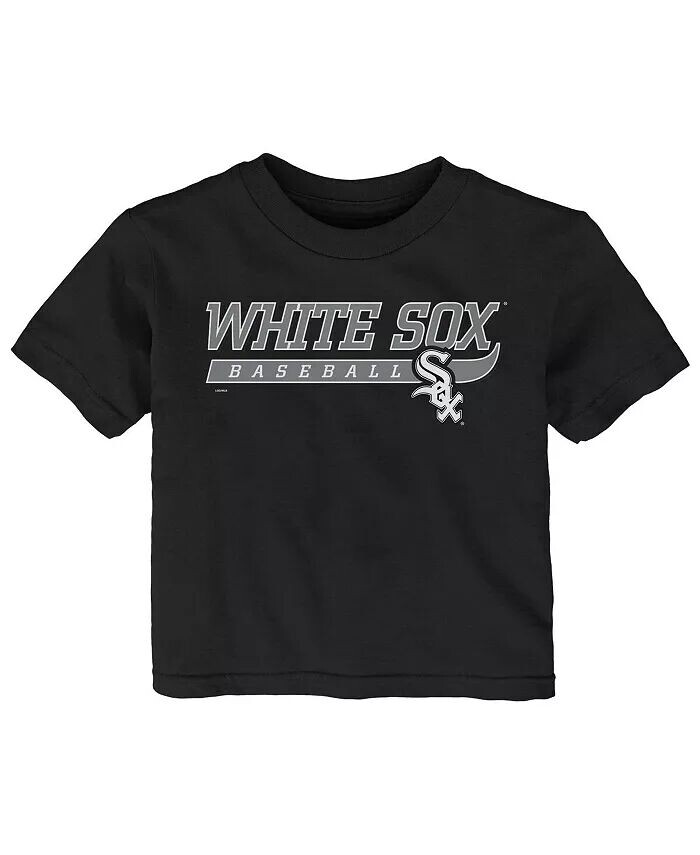 

Футболка для мальчиков и девочек Chicago White Sox Take The Lead черная Outerstuff