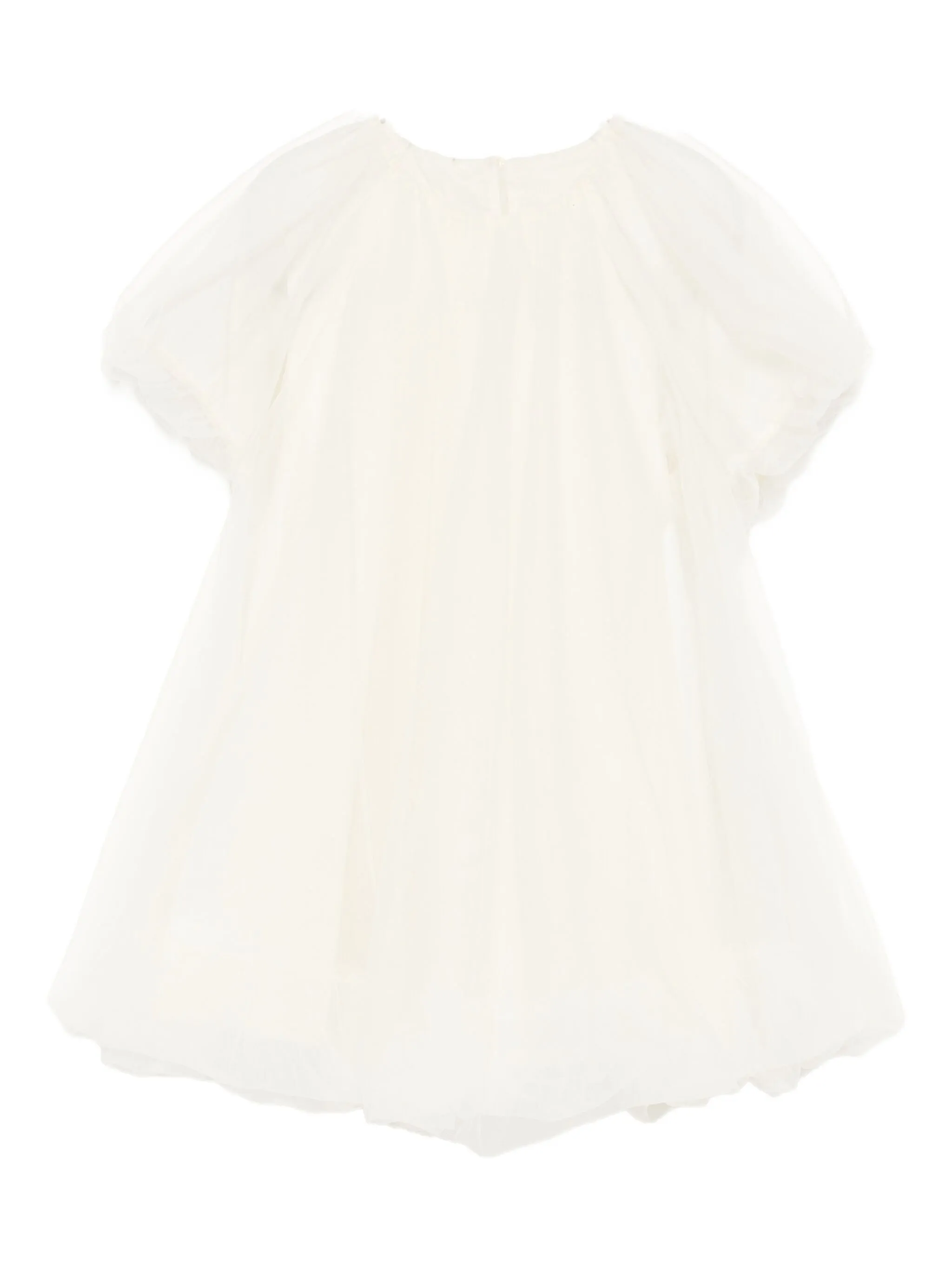 

Платье А-силуэта с короткими рукавами Jnby By Jnby, белый