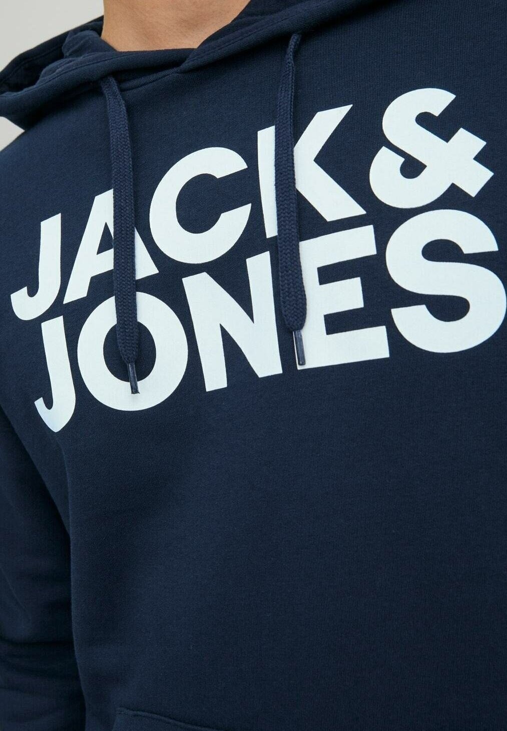 

Толстовка с капюшоном ECORP Jack & Jones, темно-синий