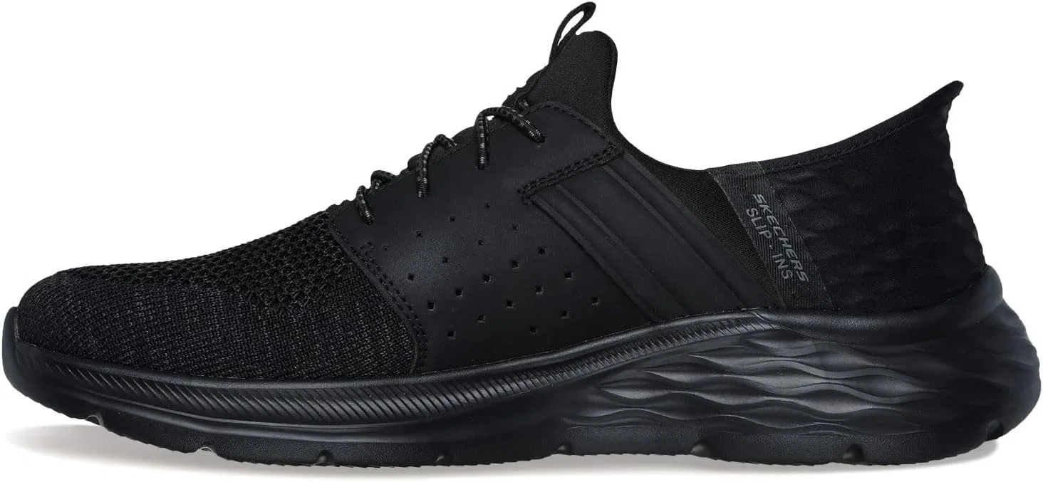 Туфли Skechers Garner Newick 210803 Men's Shoes, Black — фото 4