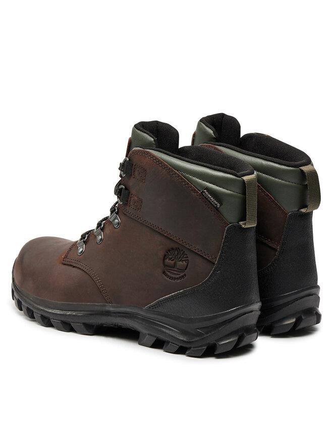 Мужские ботинки Timberland Halbhoher Chillberg из нубука на шнуровке, коричневый — фото 3