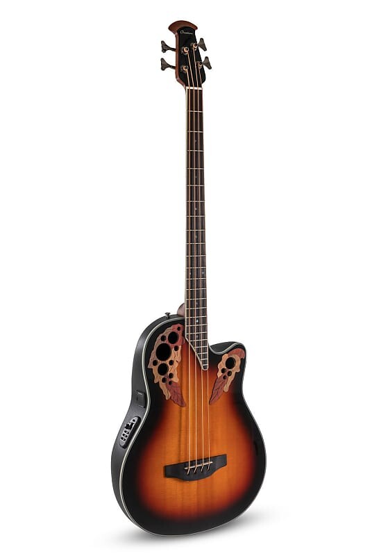

Басс гитара Ovation CEB44-1N Celebrity Elite Exotic Mid Depth Mahogany Neck 4-String Acoustic Bass Guitar