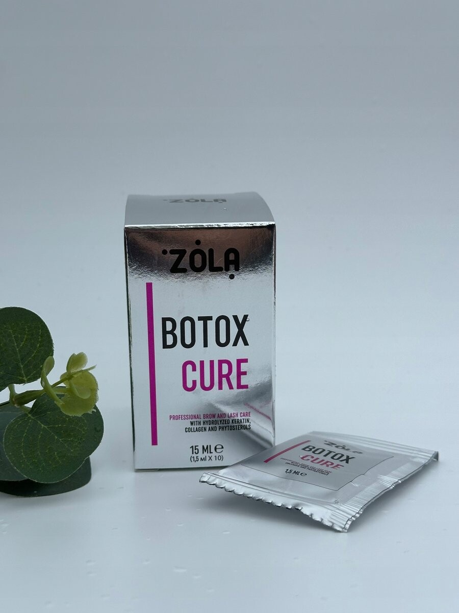 Zola Cure, Кондиционер для бровей и ресниц с кератином и коллагеном, 10 х 1,5 мл Project Lashes — фото 3