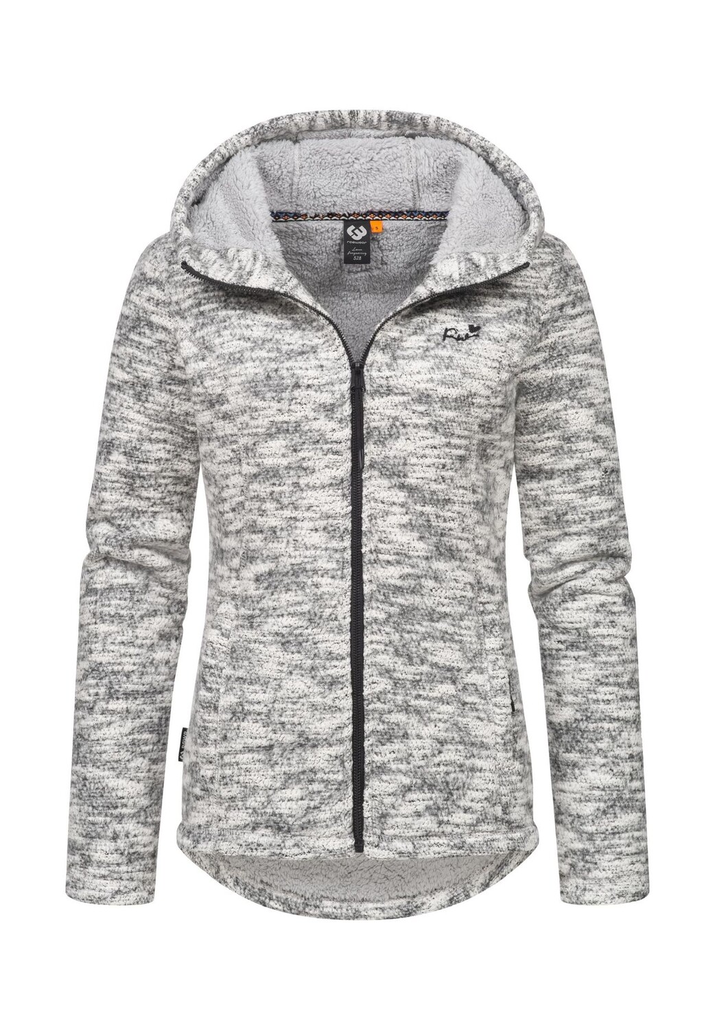 

Кардиган с капюшоном Лышка Меланж Ragwear, цвет Ash