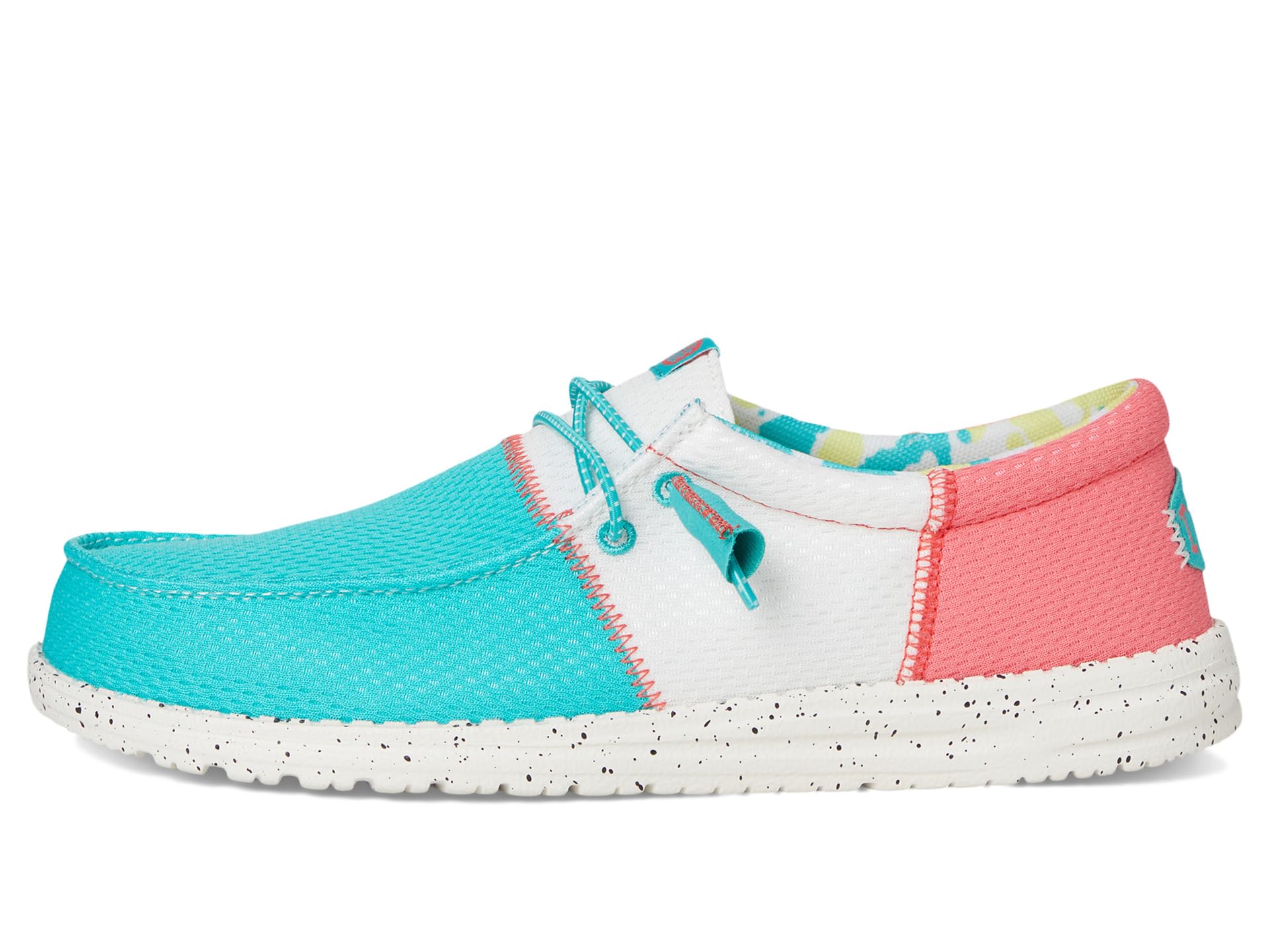 Туфли Hey Dude Wally Tri Party Animal, цвет Ceramic Blue/Multi — фото 4