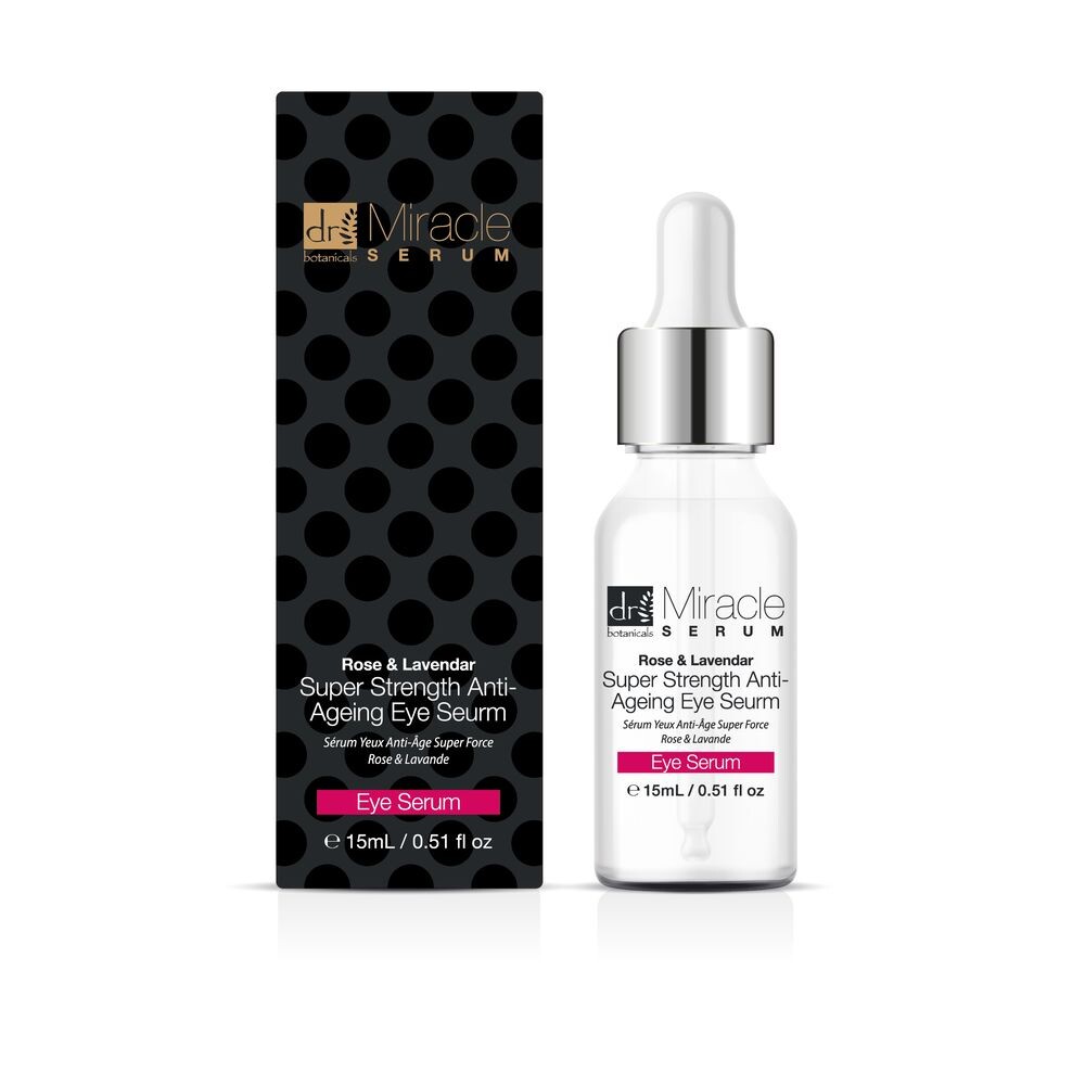 

Контур вокруг глаз Tratamientos únicos sérum de ojos antienvejecimiento de rosa y lavanda Dr. botanicals, 15 мл