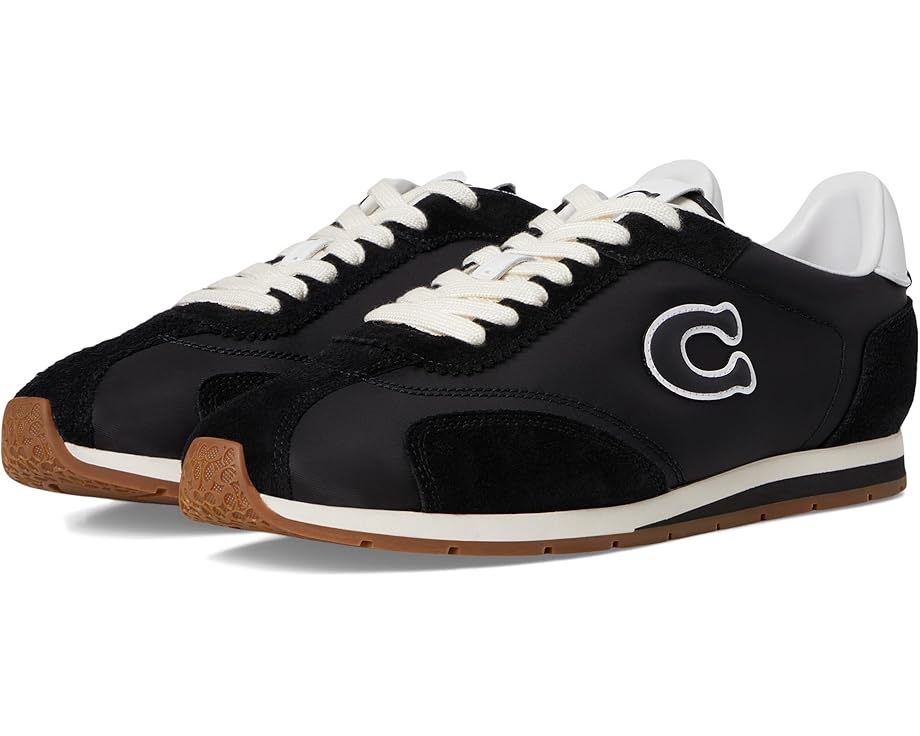 

Кроссовки COACH Flat Sneakers, цвет Black/Optic White