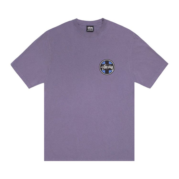 

Футболка Stussy Cross Dot Tee Pigment Dyed, Grape