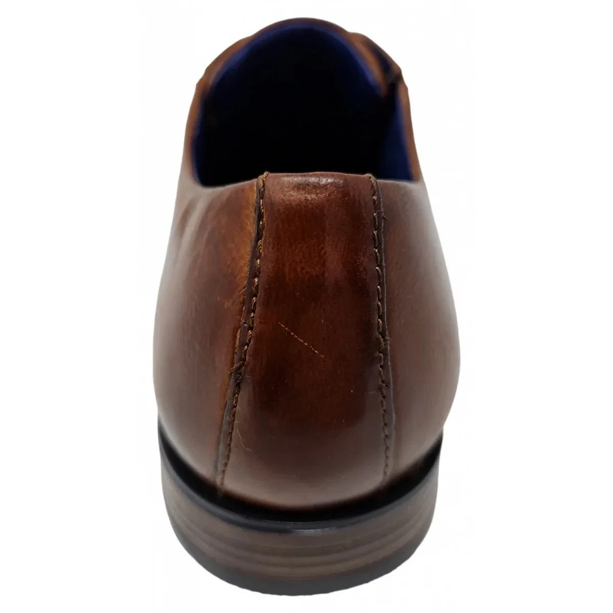 Шнурованные туфли, кожаные, Bugatti shoes, коричневый — фото 3