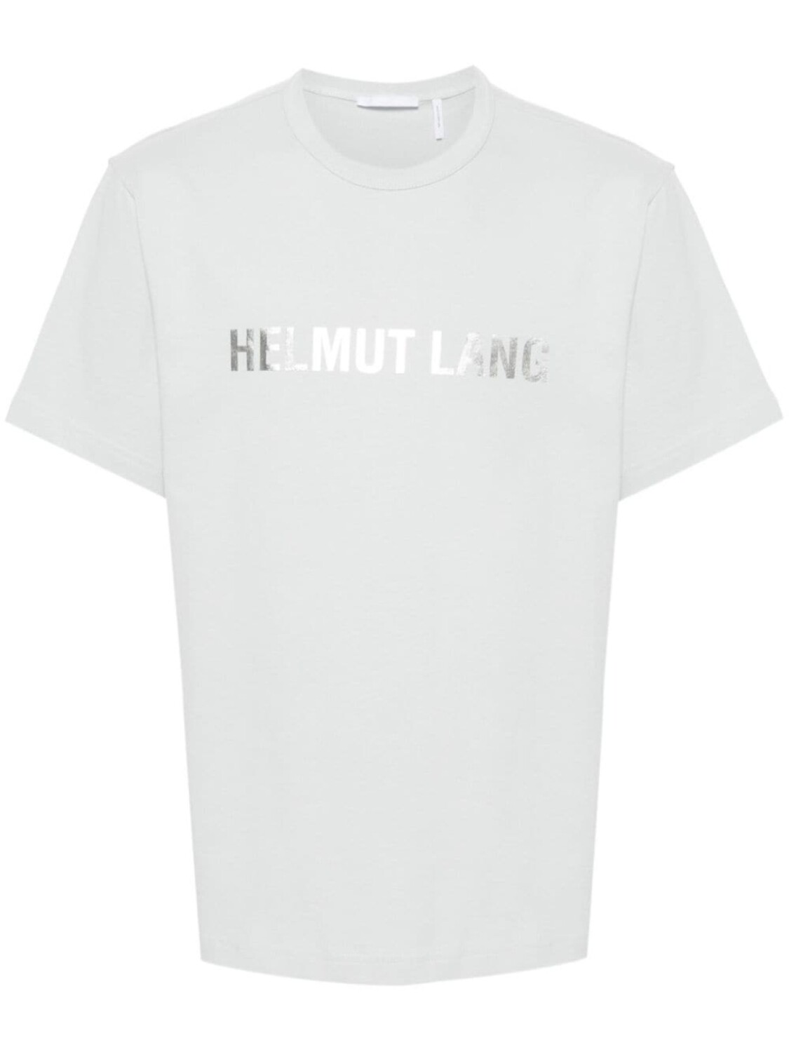 

Helmut Lang футболка с эффектом металлик, синий
