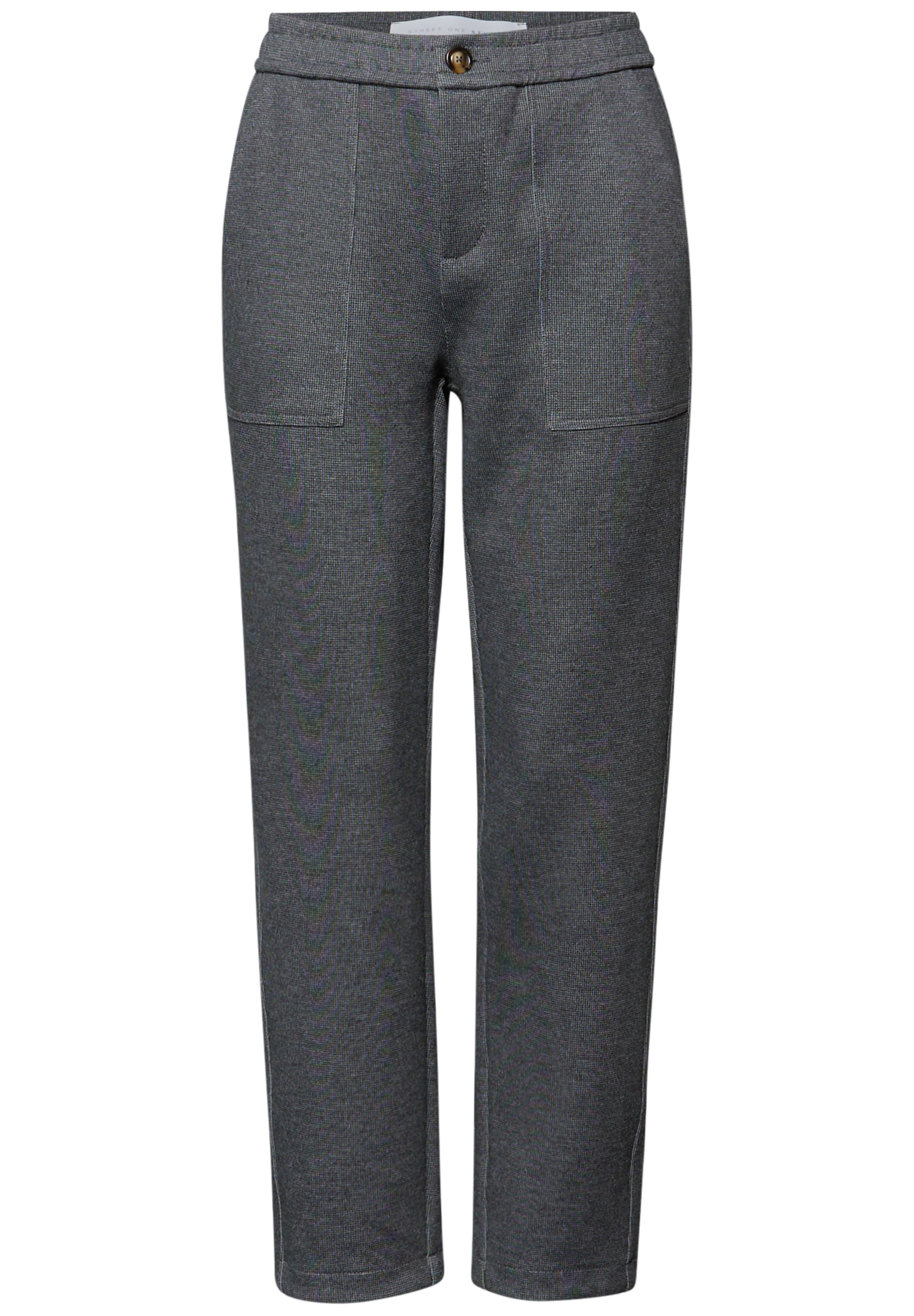 

Street One Studio Брюки-чинос Regular в цвете антрацит