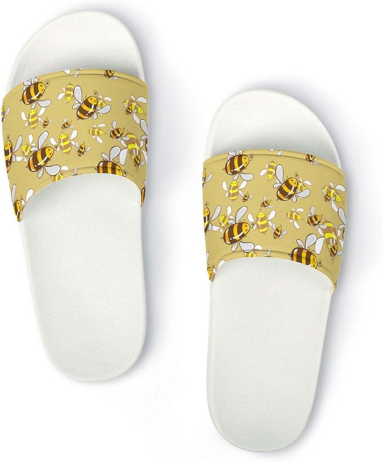 

Противоскользящие тапочки для ванной с милыми принтами коровы, мягкие шлепанцы для душа, удобные шлепки для душа, сандалии для плавания, пляжа, дома, общежития, для улицы, унисекс, для женщин и мужчин Jeireumteor, желтый